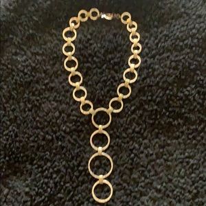 Silver and gold toned necklace from Nordstroms